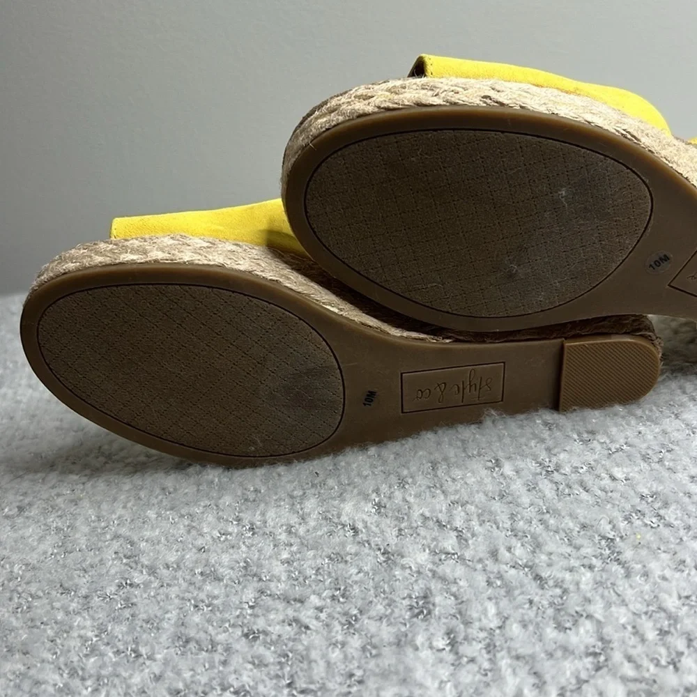 Style & Co. Womens Seleeney Open Toe‎ Casual Platform - NWOT